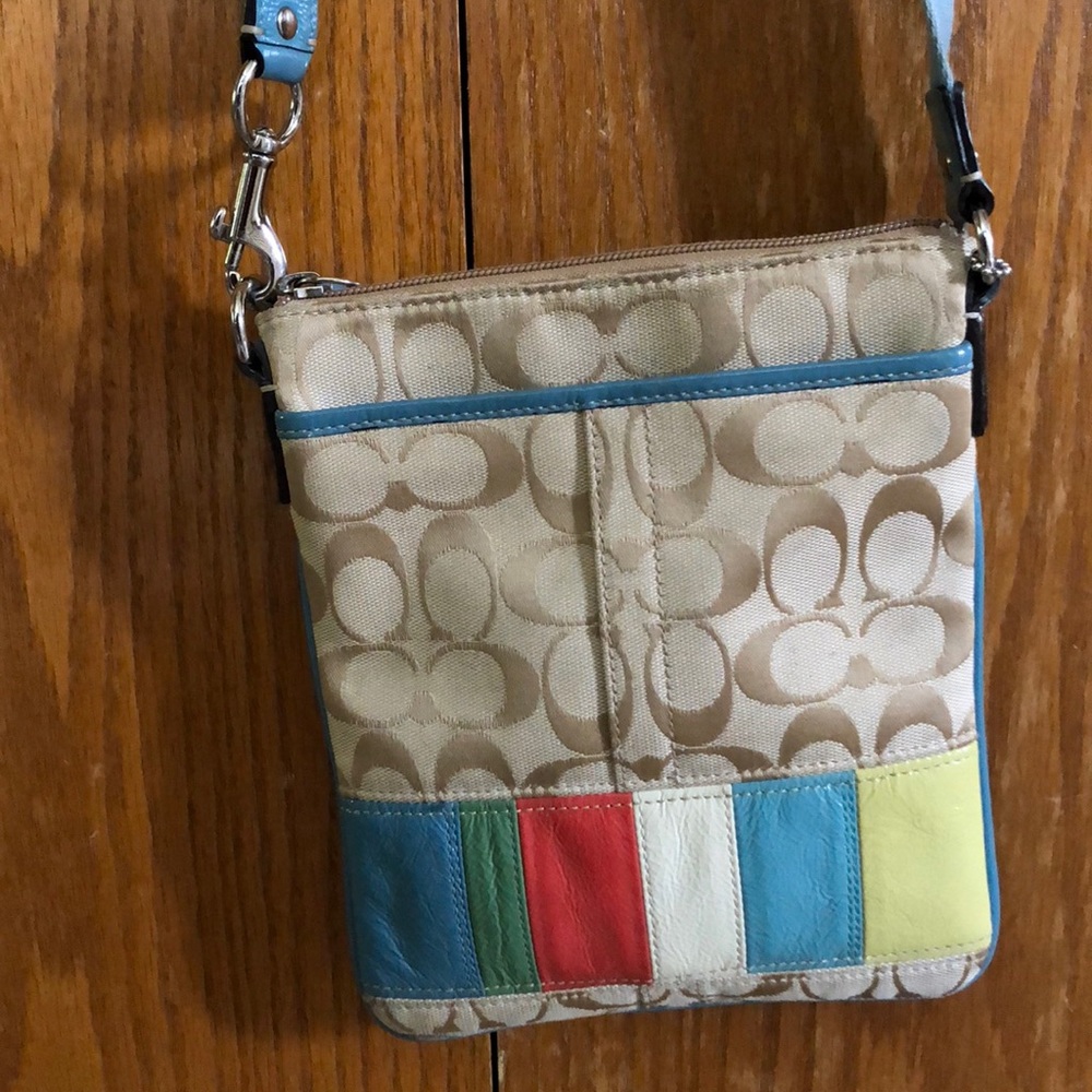 Coach cross body bag